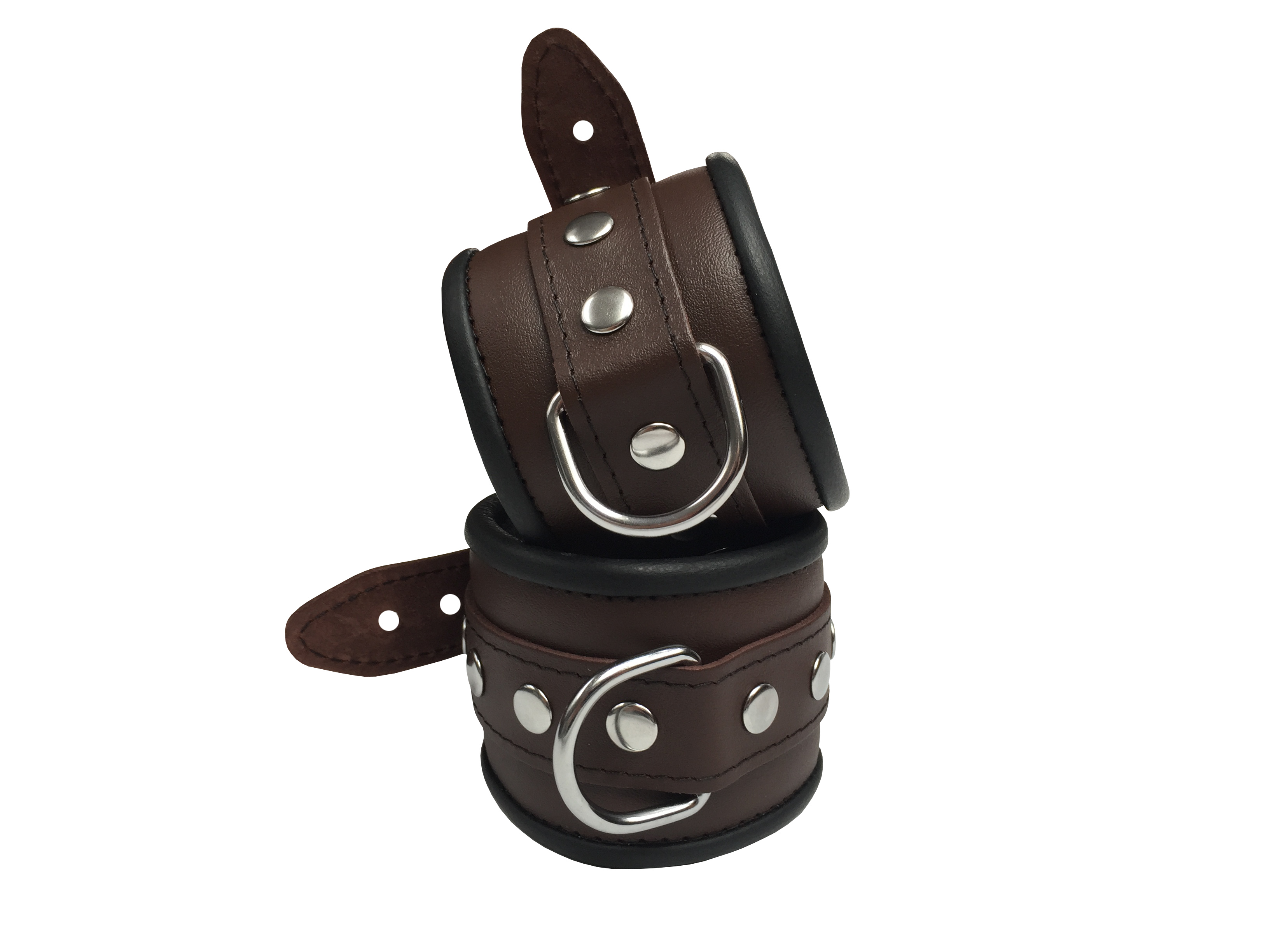 Leder Handfessel Braun