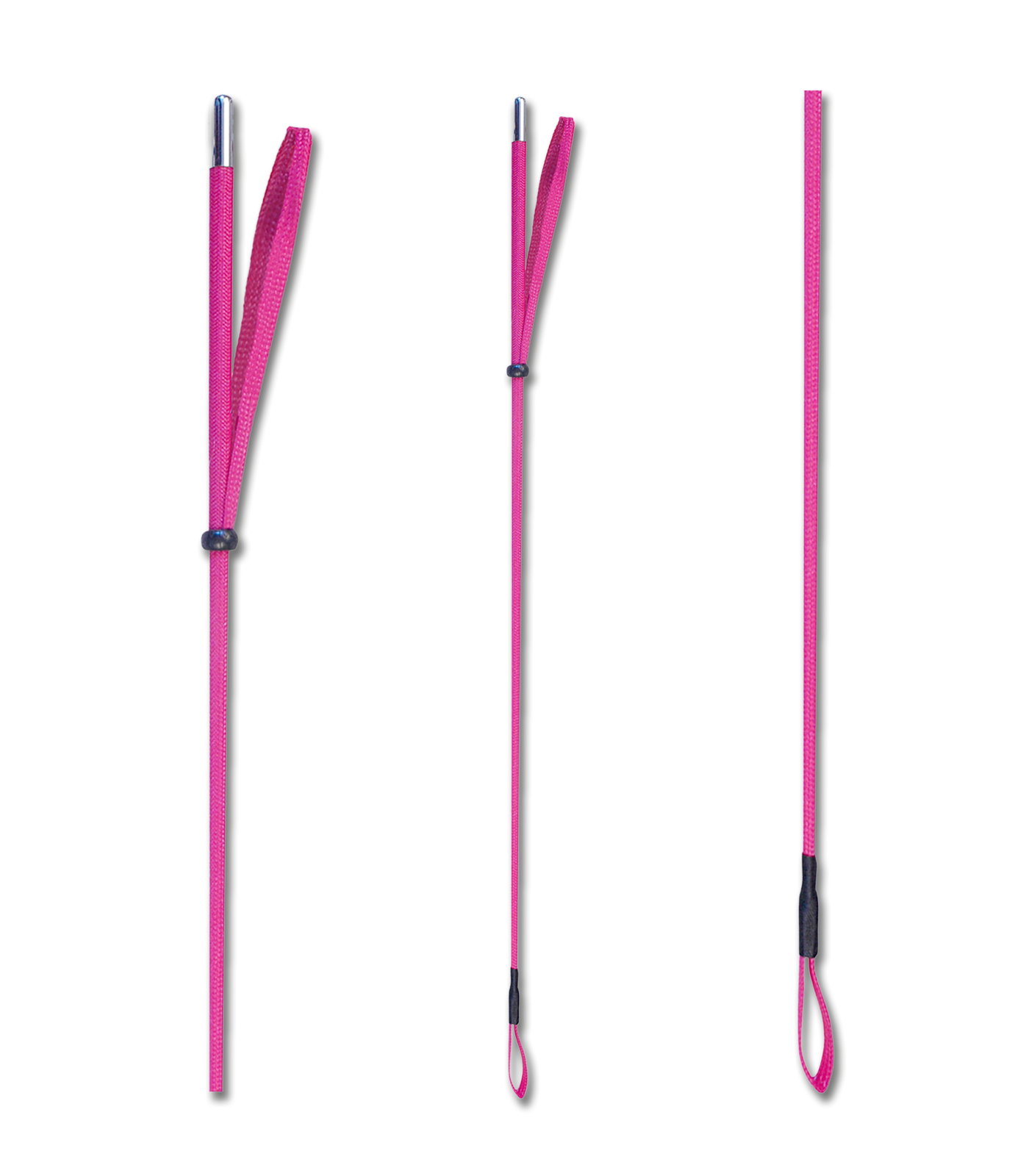 Professionelle Erziehungshilfe (Gerte) in schwarz oder pink in drei Längen!