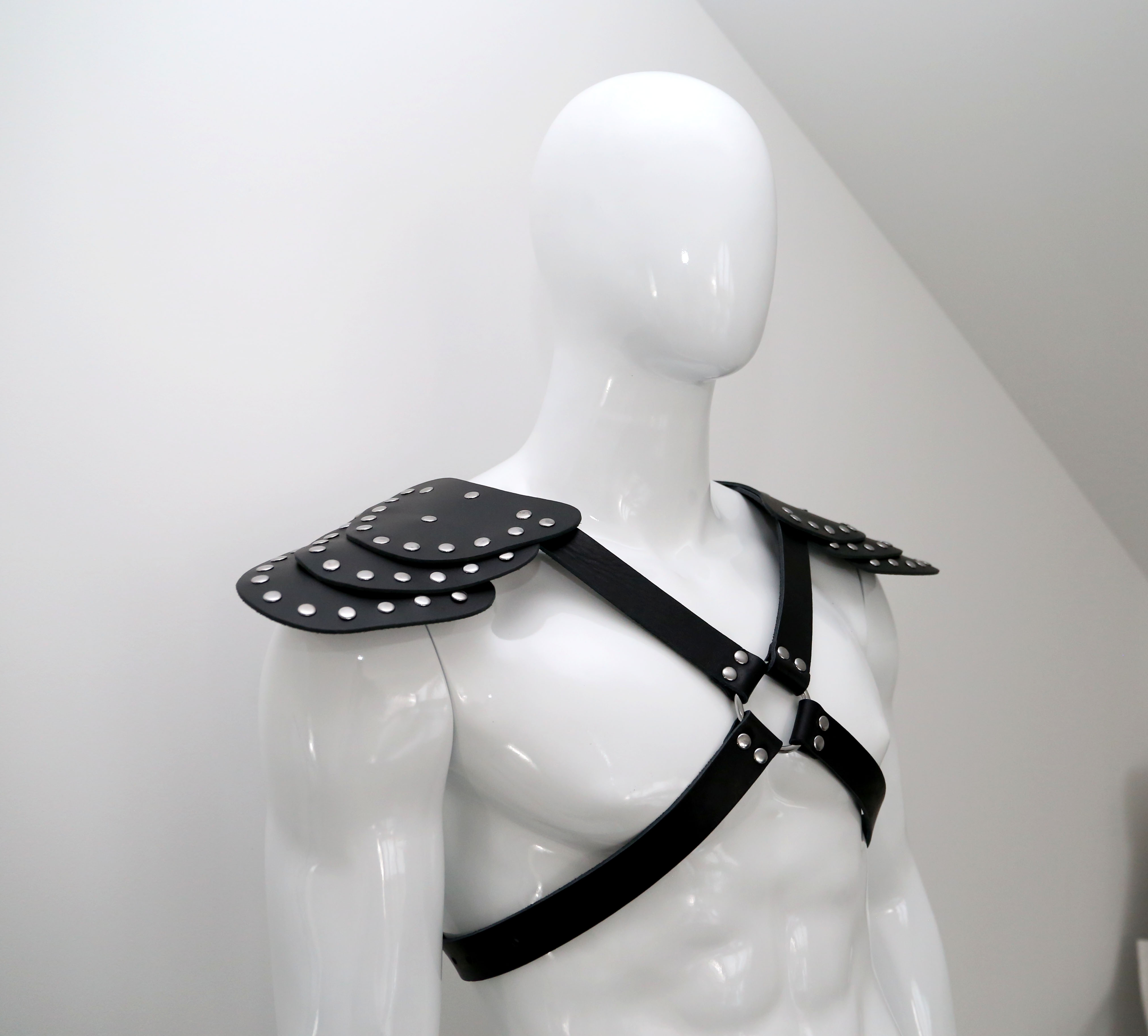 Leder Harness "Gladiator" SET
