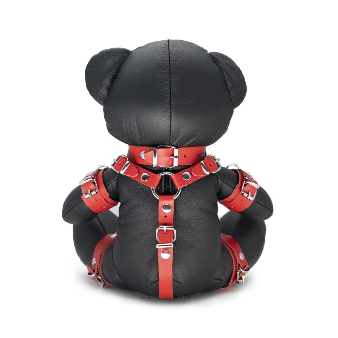 "EDDY" the BDSM-Teddy - rot