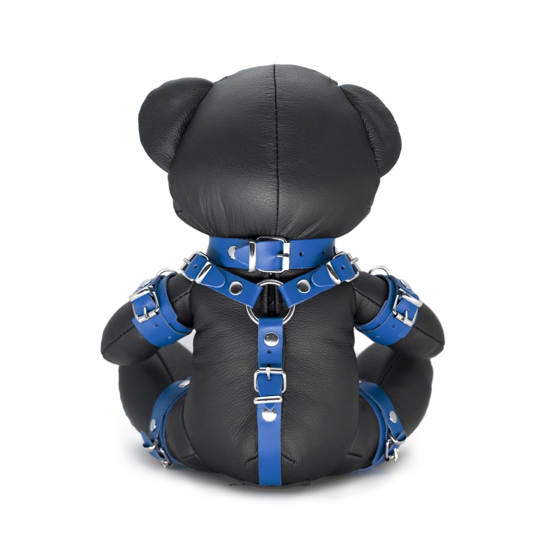 "EDDY" the BDSM-Teddy - blau