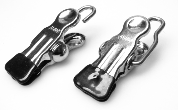 Mawa Klemmen mit Haken - mittlere Stärke pro Paar