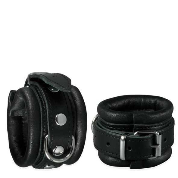 High Quality - Handfesseln schmal schwarz BlackSlave