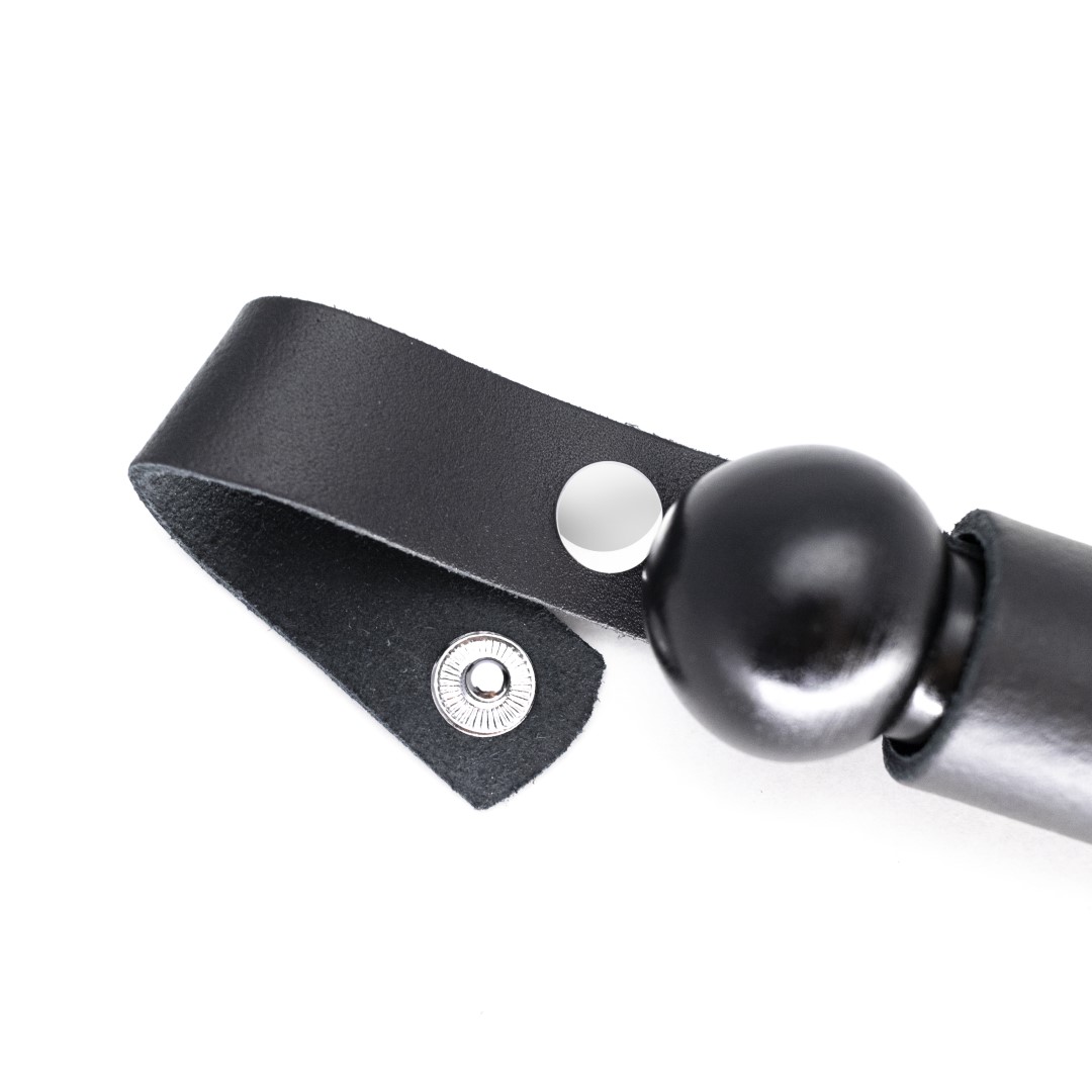 Leder Knochen Paddel Gelb