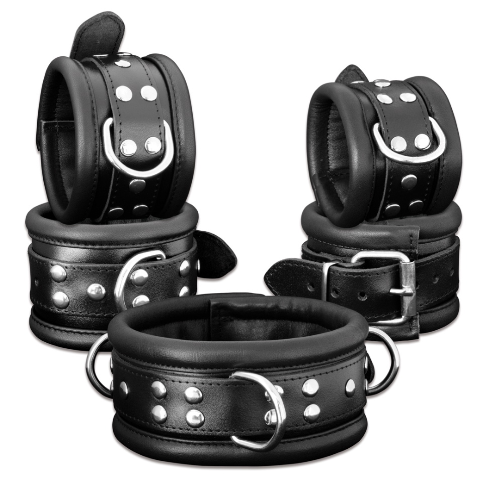 High Quality - Fesselset BlackSlave