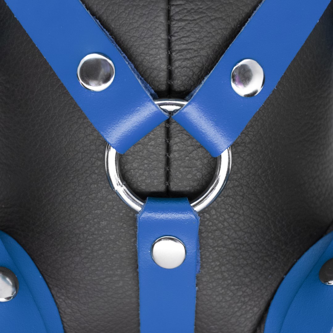 "EDDY" the BDSM-Teddy - blau