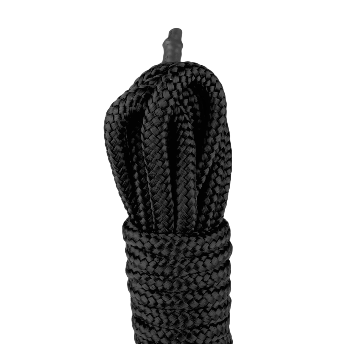 Schwarzes Bondageseil - 5 m Nylon