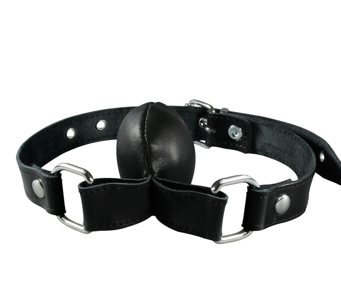 LEDER KNEBEL - Mundknebel BALL
