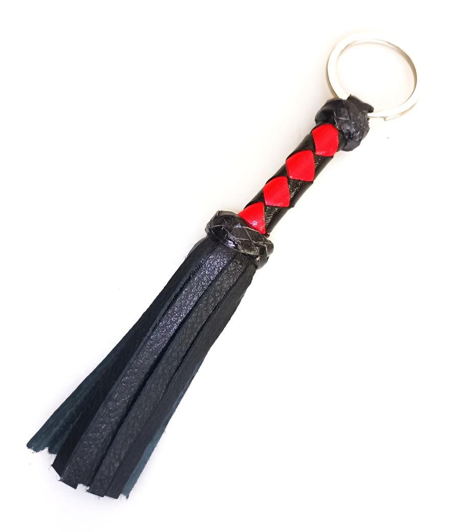 Flogger Schlüsselanhänger - rot