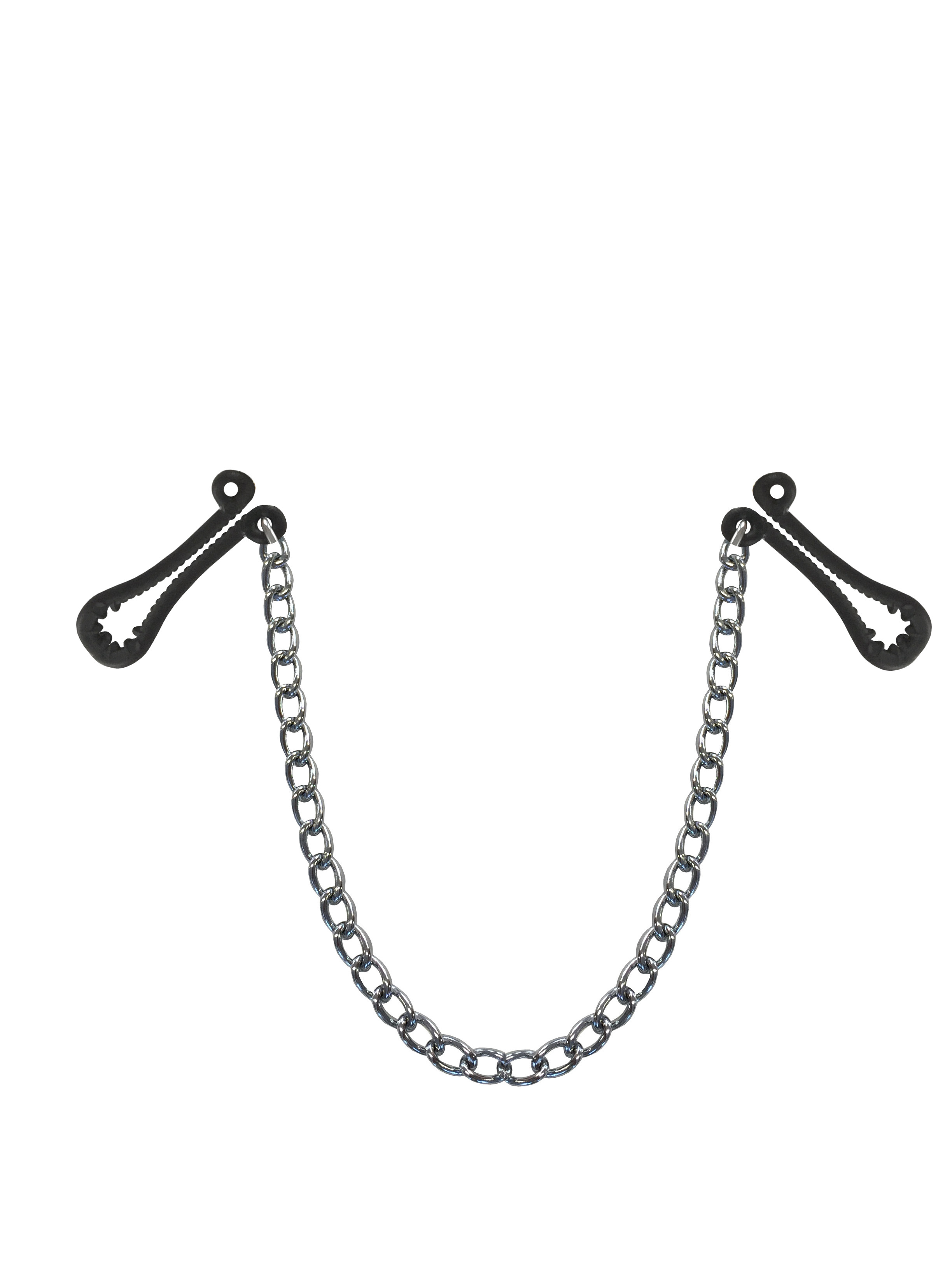 Hartplastikklemmen mit Kette
