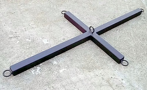 SPREIZSTANGE - Fessel-Kreuz mit Aufhänger II