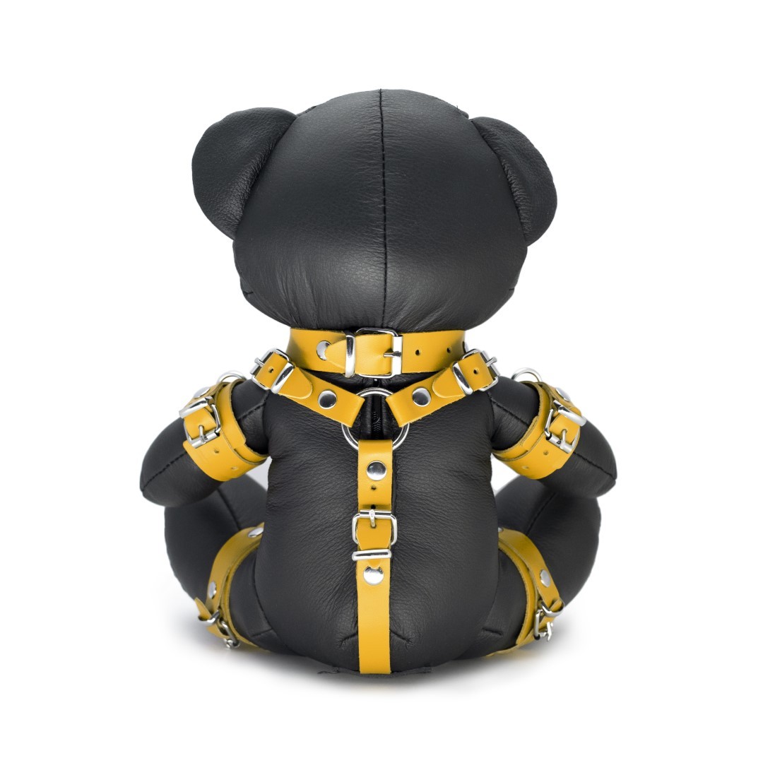 "EDDY" the BDSM-Teddy - gelb