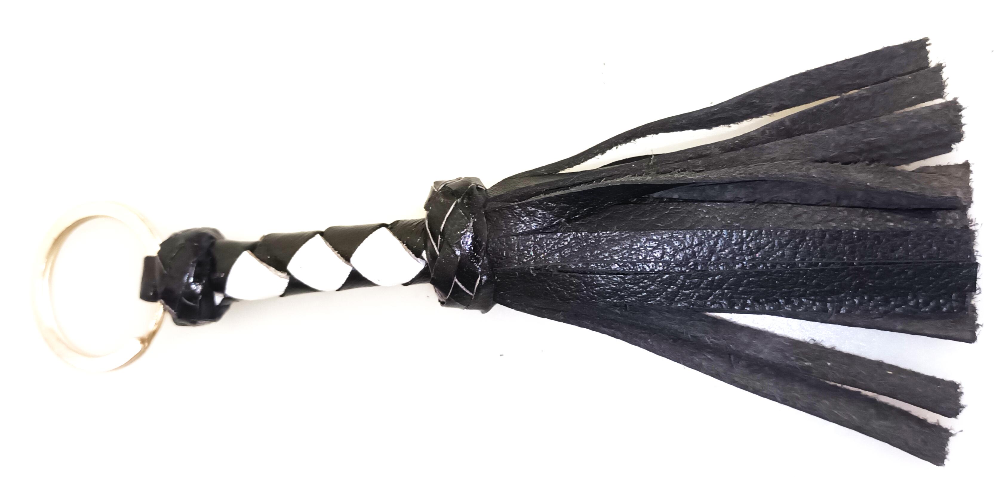 Flogger Schlüsselanhänger - weiß