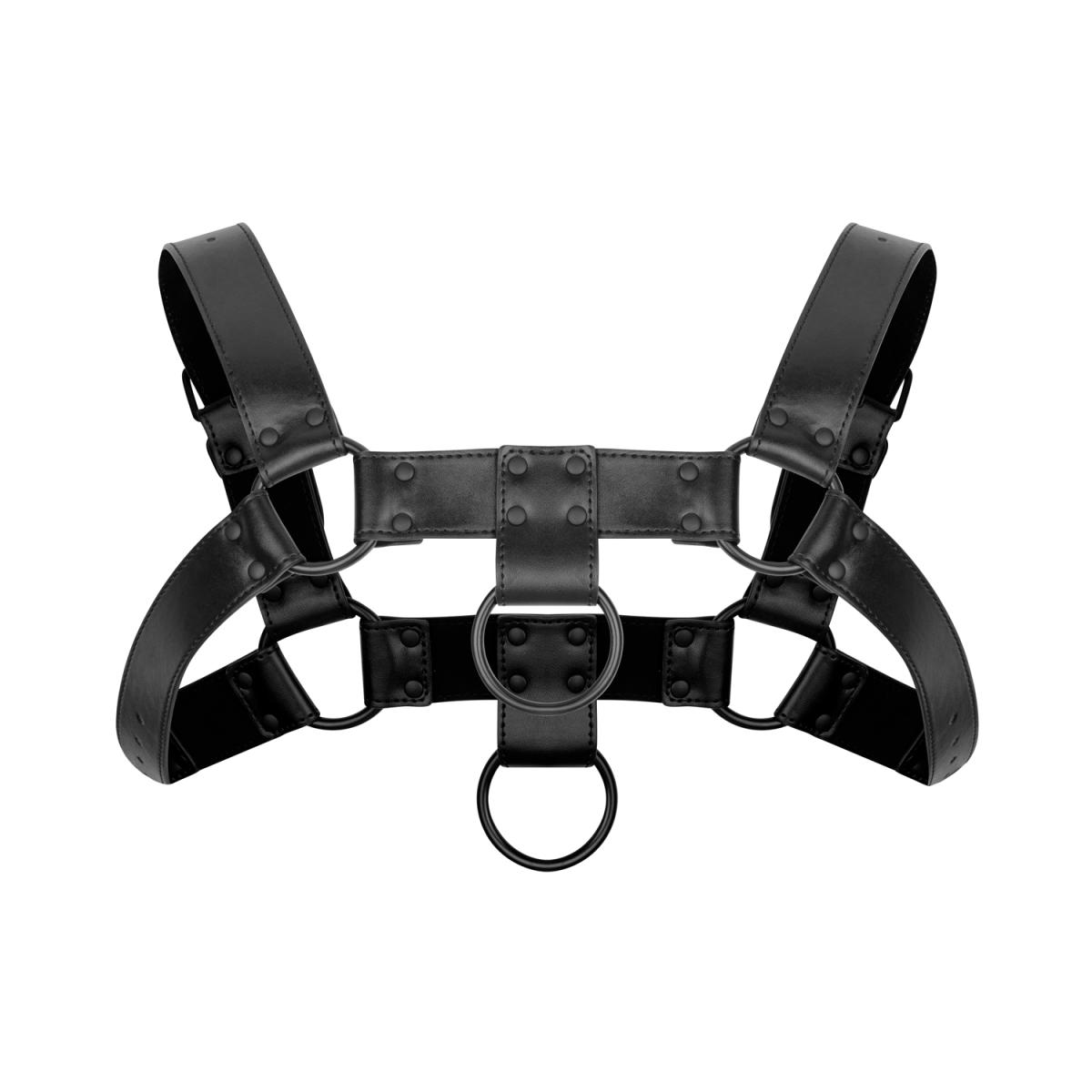 Bruno Bondage-Harness - Schwarz