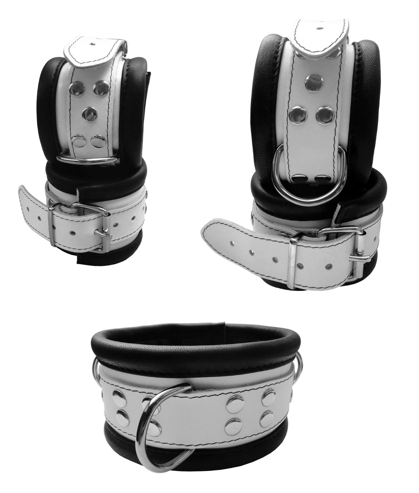 High Quality - Fesselset WeissSlave
