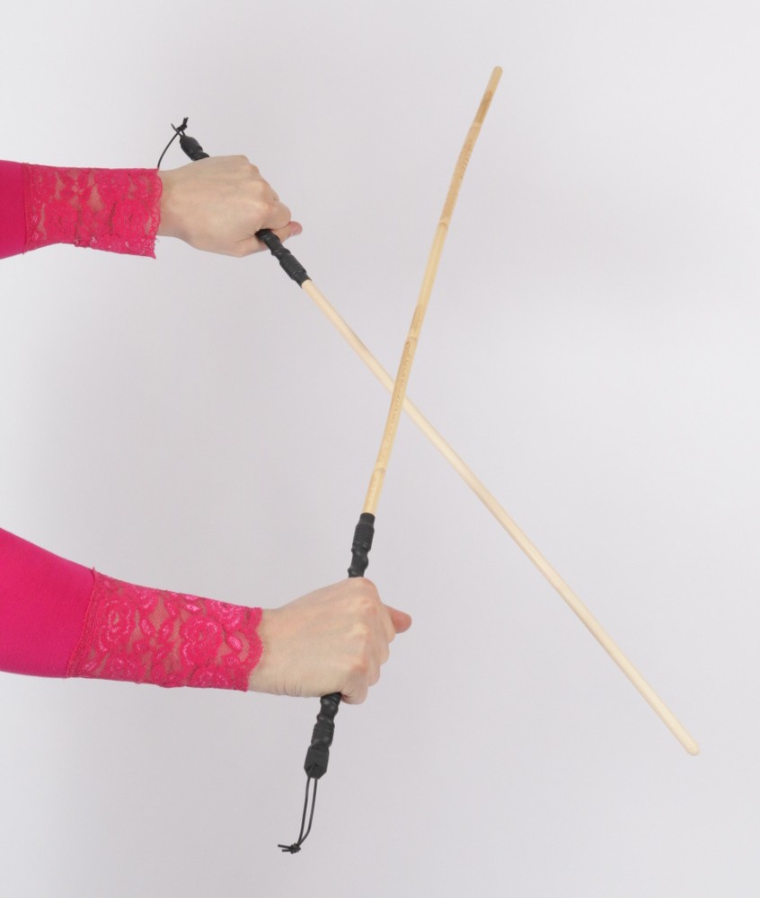 ROHRSTOCK - Expert mit Handgriff -  geschält - Griff mit Exklusivwicklung