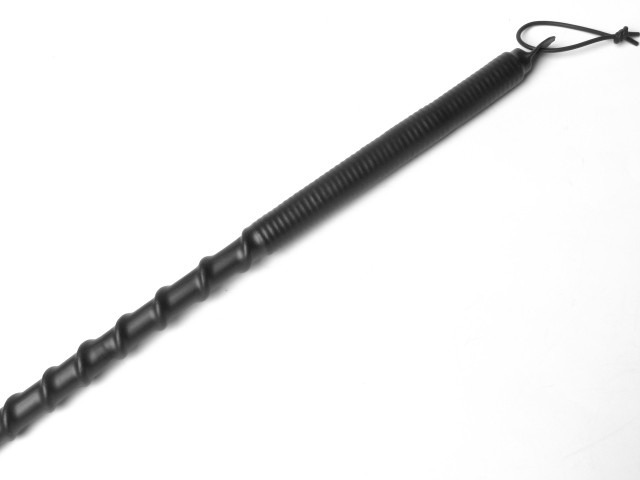 ROHRSTOCK - Extrem Rohrstock mit Griff, schwarz, Komfortwicklung, Ø ca. 10mm