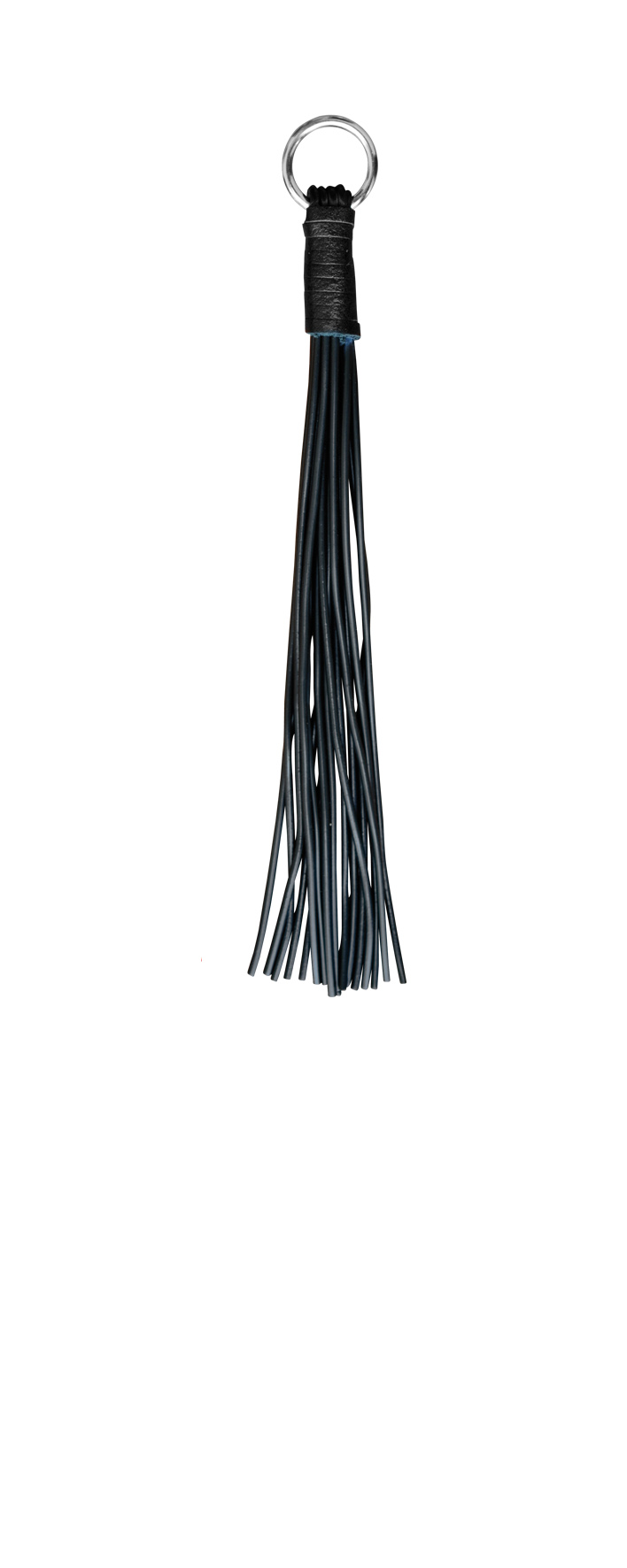 PVC Peitsche - Fingerpeitsche schwarz