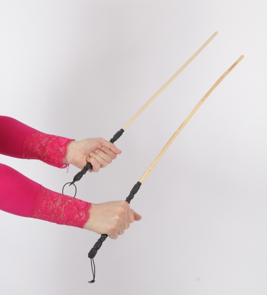 ROHRSTOCK - Expert mit Handgriff -  geschält - Griff mit Exklusivwicklung