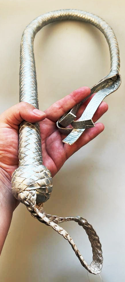 Kanadische Shortpeitsche kurze Singletail - Silber
