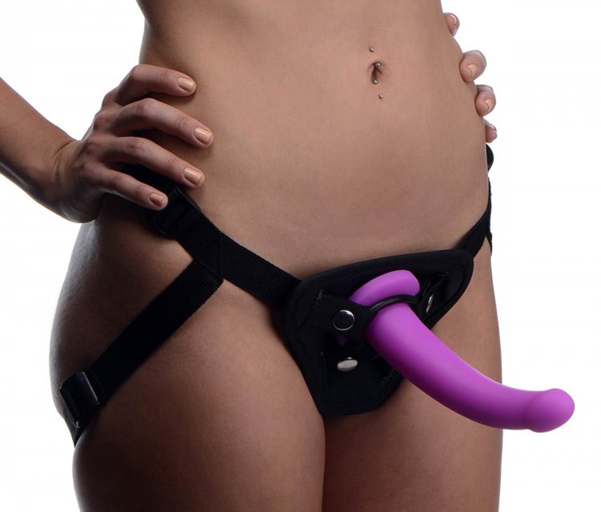 Navigator Silikon G-Punkt Dildo zum Umschnallen