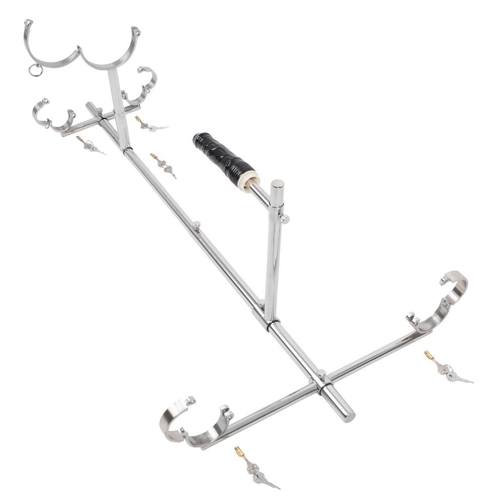 Bodenpranger mit Dildohalter Grösse L/XL