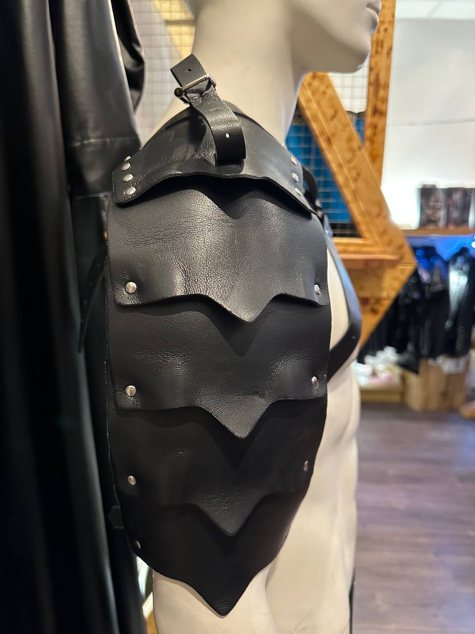 PU-Leder Harness "Gladiator"