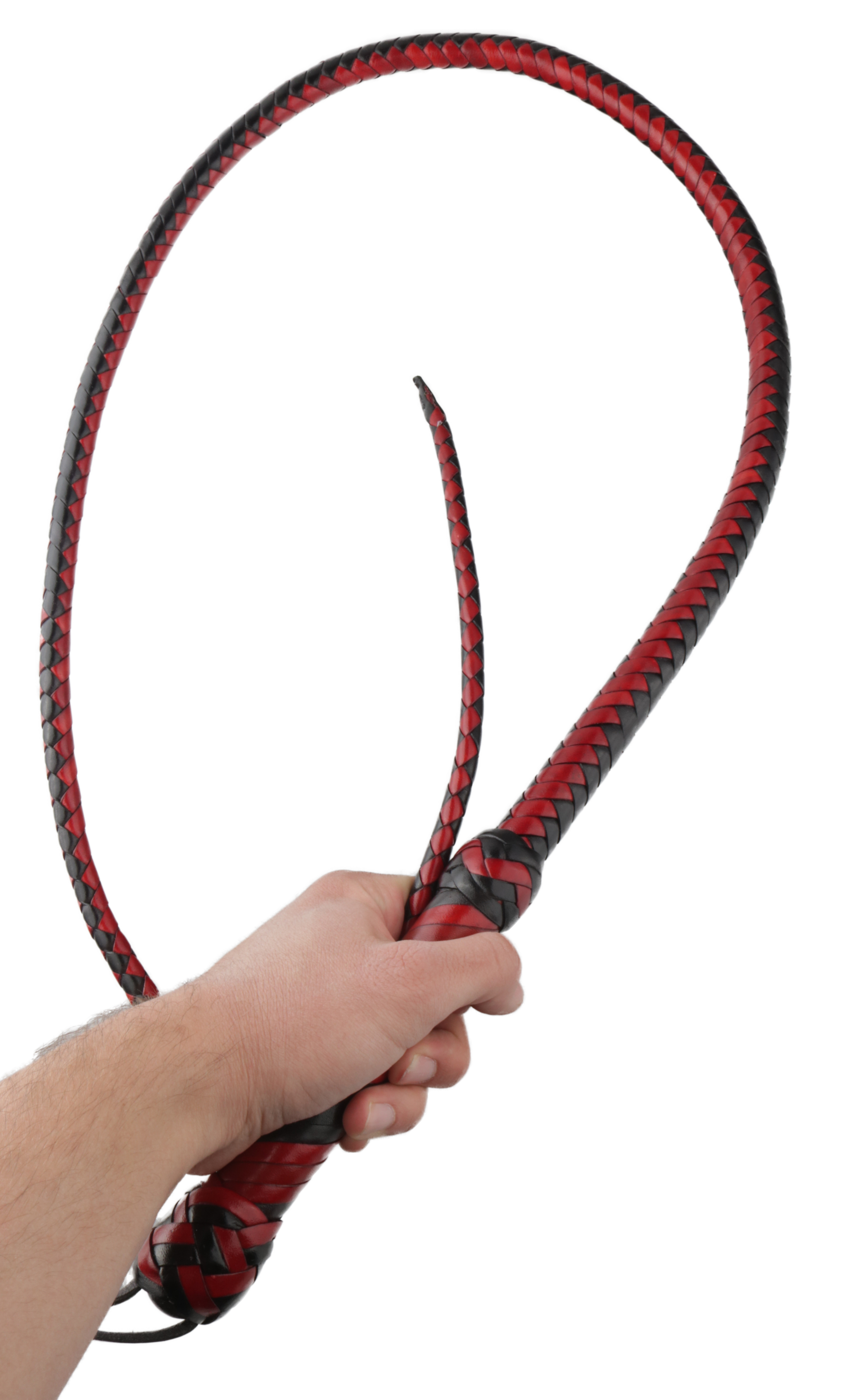 Karabace - 140cm rot/schwarz