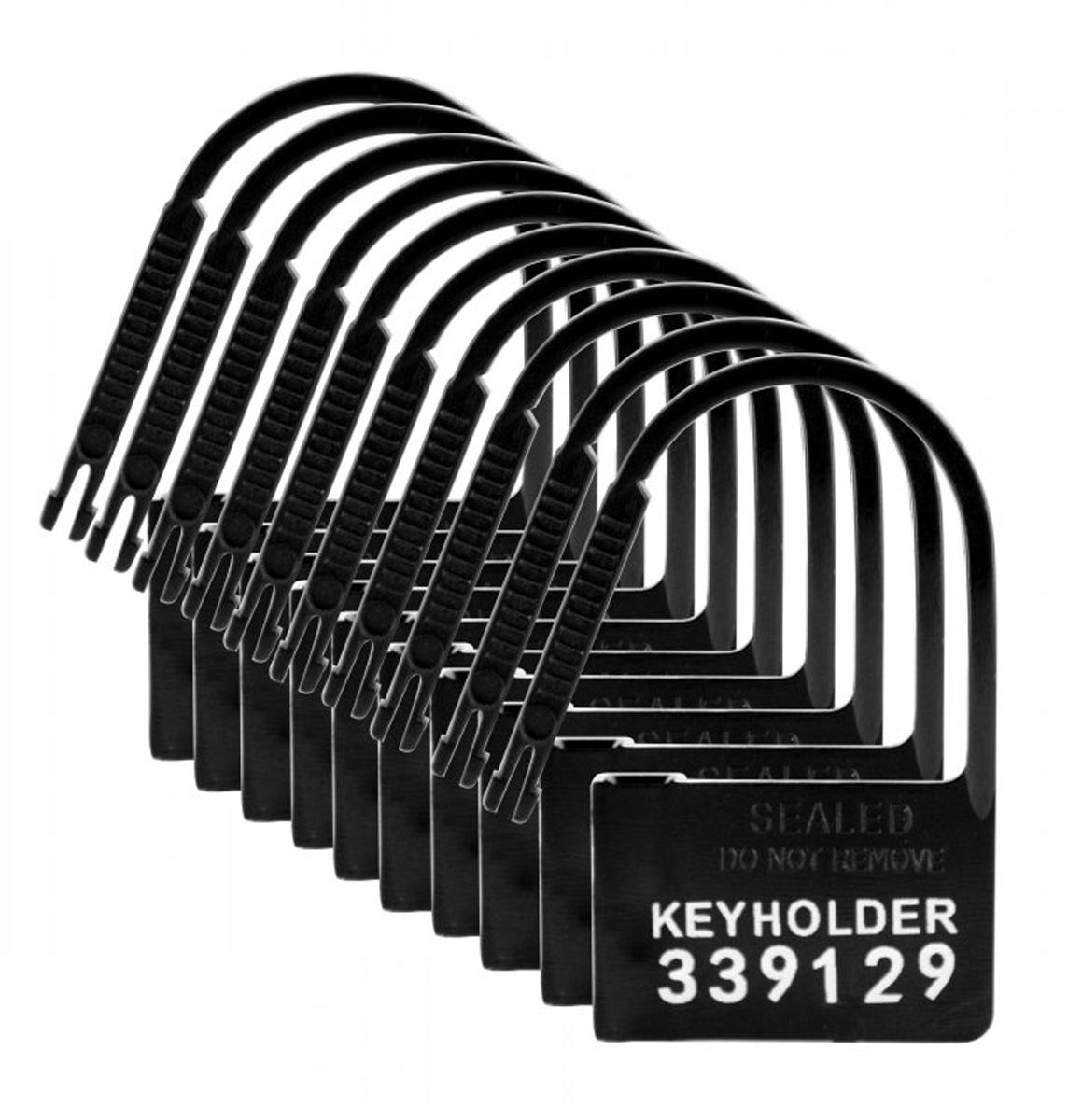 Keyholder 10er-Packung Nummerierte Plastik-Schlösser