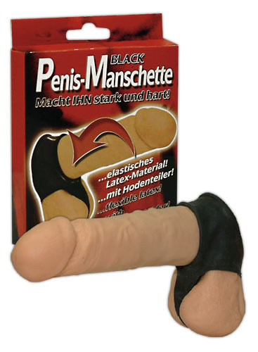 Penismanschette mit Hodenteiler