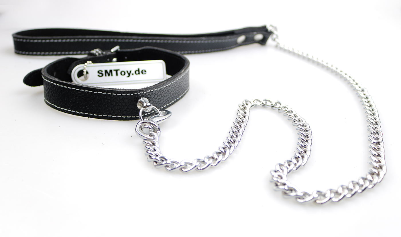 Cat-Set-2 Halsband und Führkette