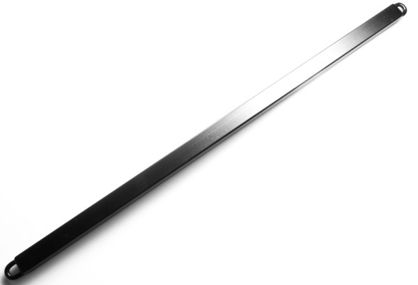 SPREIZSTANGE aus Vierkantstahl in schwarz - 100cm mit 2 Ösen